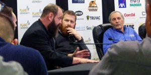 David Tidball speaks during The Journey panel