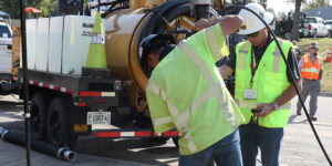 Vacuum excavation at The Roundtable Live!