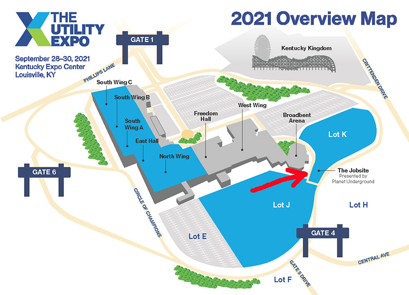 TheUtilityExpoShowFloorMapweb Underground